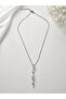Elegant Stone Branch Detailed Long Necklace |   Stylish and Sparkling Minimal Design - 3