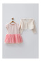 Princess Model Tulle Skirt Dress Set of 2 (2 Years - 3 Years - 4 Years - 5 Years) - 2
