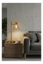 Modern Lighting, Table lamp, Light, Gold Colored Glass copper table lamp, Antique Bronze Color, 55x27 cm, Suitable for living room, bed room, boutique - 8