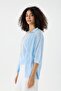 Women's Mercerized Short Sleeve Mesh Polo Collar Spring Summer Cardigan - 5
