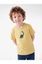 Cotton Dinosaur Printed Green Baby Boy T-Shirt 6Smb10007Tk - 3