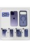 iPhone 15Pro-17Pro Conversion Set Case Cover Aslan3Pro Glass Transparent Soft Silicone Cover - 3