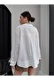 V-Neck Linen Flowy Shirt - 5
