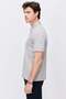 Men's Half Zip Polo Neck T-Shirt - 3