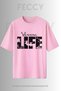 Premium Hunting Life Printed Hunter Theme Unisex Oversize Women's T-Shirt Men's T-Shirt Cotton Oversize T-Shirt