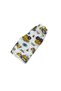 Boy's Cotton Thin Summer Fabric White Color Mixer Work Machines Patterned Short Sleeve Shorts Pajama Set - 6