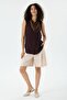 Women's City Size Linen Double Pocket Shorts - 5