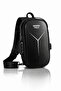Conch Cross Chest Bag Waist Bag Cross Shoulder Bag Water Resistant Black Men's Shoulder Bag