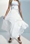 Pleated cotton skirt - 2