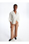Nevavm Striped Linen Blend Women's Shirt with a Difference - 2