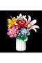 Red Rose Flower Building Blocks 125 Pieces - 4