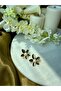 Gold Daisy Pearl Earrings - 5