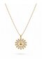 316L Steel Chain Gold Color Sun Model Women's Necklace