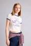 100% Cotton Disney Winnie the Pooh Fitted Crew Neck Printed Ribbed Short Sleeve T-Shirt H6823Ax26Sm - 3