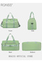 Unisex Gym Duffel Bag Printing Lightweight Waterproof Large Capacity Outdoor wear-resistant Luggage - 5