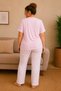 Luna Short Sleeve Women's Pajama Set – Soft Textured, Breathable, Comfortable Homewear Set - 5
