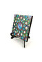طاولة مكتبية من MDF مطبوعة بنمط هندسي إسلامي 10x10 KD-8