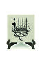 طاولة مكتبية من خشب MDF مطبوع عليها تصميم إسطنبول 10x10 KH-217 - 2