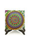 نمط ماندالا مطبوع على سطح المكتب MDF بحجم 10x10 KD-52 - 2