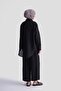 Linen Palazzo Trousers Black - 4