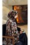 Cotton Garden Pattern Shawl-Taba - 6