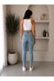 Women's High Waist Super Skinny Fit Stretchy Lycra Jeans - 3