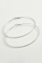 Ilkeshop Twisted Pea Metal Hoop Earrings 8-9-10 (02202) Cm-9 cm
