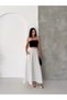 Women's Modal Fabric Flowy Polka Dot Long Skirt - 5