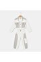 Girl's Noir Tweed Jacket Pants Shirt 3-Piece Set - 2