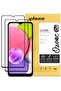 [ 2 Pack ] Screen Protector for Samsung Galaxy A30s Tempered Glass Shock Proof Bubble Free HD Clear Scratch Resistant Full Screen Coverage - Black
