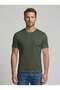 5-Pack Premium 100% Organic Cotton Basic Slimfit Khaki-Black-Navy Blue-Burgundy-Smoked Men's T-Shirt - 6