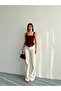 Women's Strappy Corset Blouse - 3
