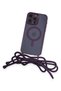 Ilkeshop New iPhone 13 Pro Max Case Divo Strap Magsafe Cover - (192605) Deep Purple - 3