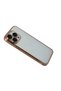 Ilkeshop New iPhone 15 Pro Max Lens Silicone Case - (211441) Desert Titanium - 4