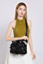 Brown Small Size Multi-Pocket Long Strap Women's Daily Hand and Shoulder Bag - 6