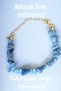 Sodalite Stone Broken Stone Bracelet Real Natural Stone Brass Plated Extension Chain Certified Bracelet - 2