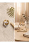 Ring Stone Heart Gold Steel Earrings - 3