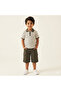 Men's Summer Polo Collar Knitwear Two-Piece Set