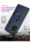 Ilkeshop New Galaxy A03S Case Sofia Ring Silicone Cover (94203) - Navy Blue - 8