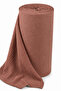 100% Cotton Şile Diaper Fabric Brown 145 cm Natural Wrinkled Summer Lightweight Fabric by the Meter - 8