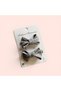 Handmade 100% Natural Muslin Bow Hair Clip – Girls' Hair Accessory, Elegant and Stylish Boutique Hair Clip - 3