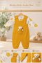 Baby Girl/Boy Set with Teddy Bear Patterned Overalls, 2-Piece Seasonal Baby Set - 2