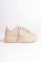 Della Lace-Up Orthopedic Sole Stone Women's Sneaker Sports Shoes Ctt - Skin - 6