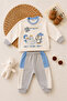 Baby Set 100% Cotton Penguin Printed Top and Bottom