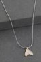 316 L Stainless Steel - Anti-Allergic - Non-Tarnish - Steel Changes Color in the Sun - Enamel Fish Tail Design Necklace - 3