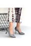 Women's High Heel Shoes Silver Satin Classic Stylish Cerin - 4