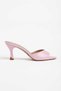 Bonbon Lilac Colored Heeled Slippers