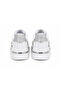 White Women's Daily Thick Sole Sneaker Shoes - 7