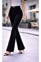 Milano Women's Black High-Waisted Lycra Spanish Flare Jeans