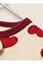 Cotton Baby Romper with Front Zipper and Hearts - 7